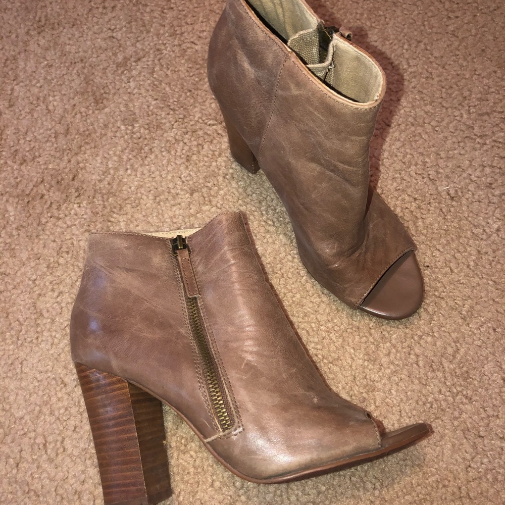 Levity Peep Toe Heels